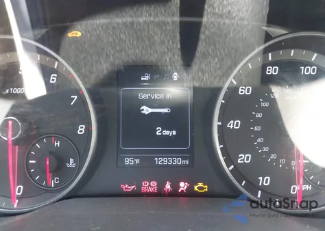 2017 Hyundai Elantra Sport z USA, uszkodzony, nr VIN KMHD04LB7HU338985